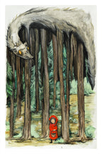 Little Red Riding Hood - Digital Print