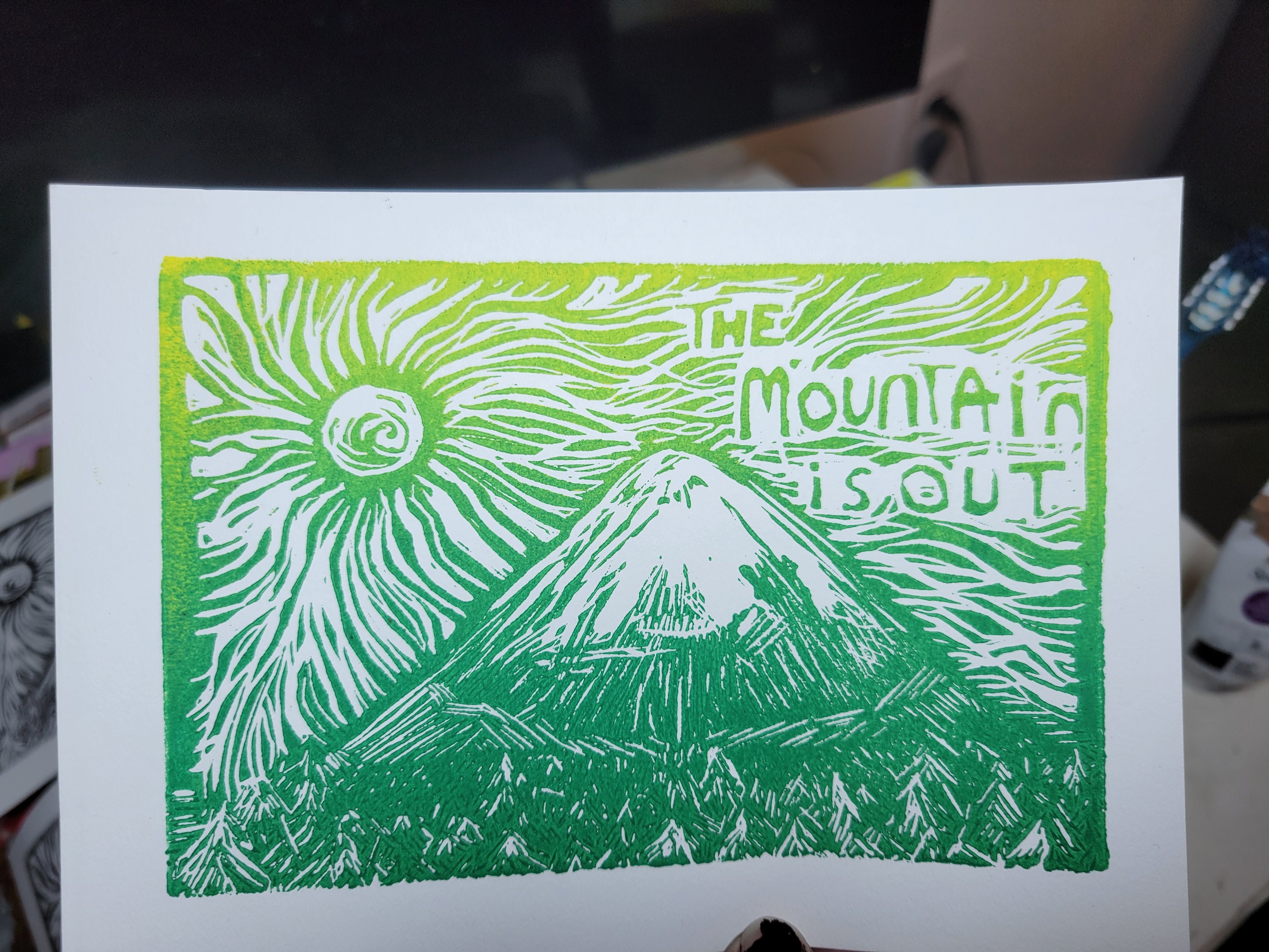 The Mountain is Out