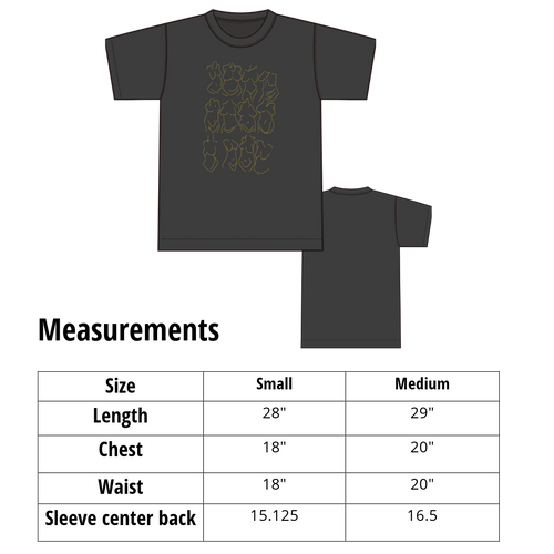 Beautiful Bodies - Hand Printed T-Shirt