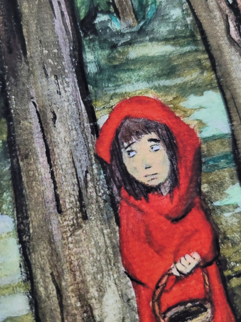Little Red Riding Hood - Digital Print