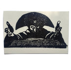 Amadeus - Linoleum Block Print
