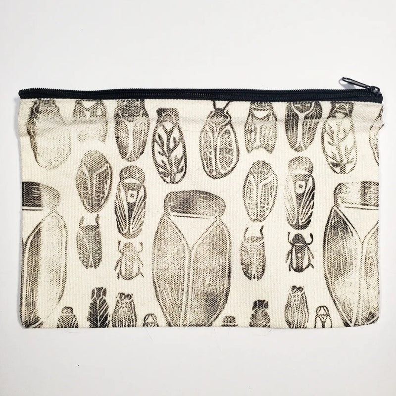 Cicadas 13 Ways - Canvas Bag Pouch