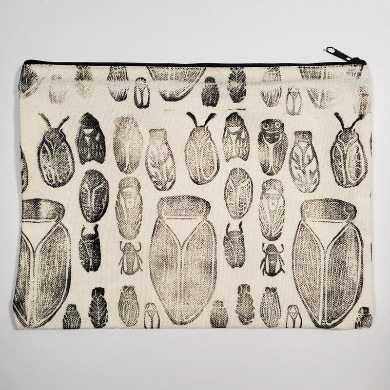 Cicadas 13 Ways - Canvas Bag Pouch