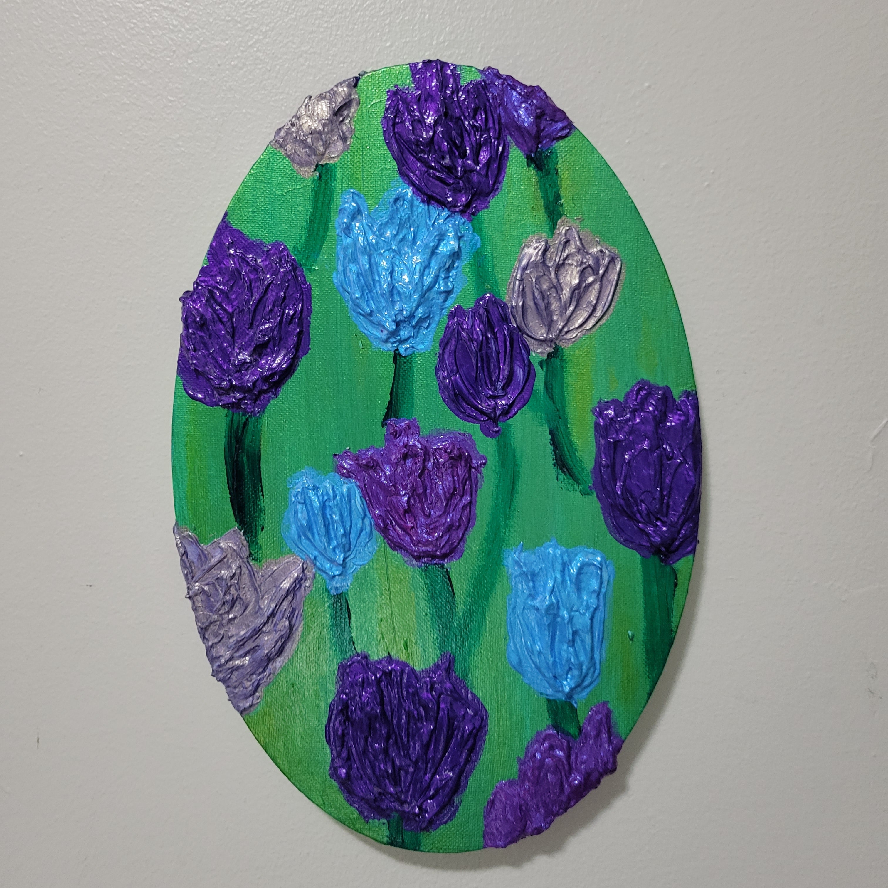 Tulips - Textured Impasto Painting