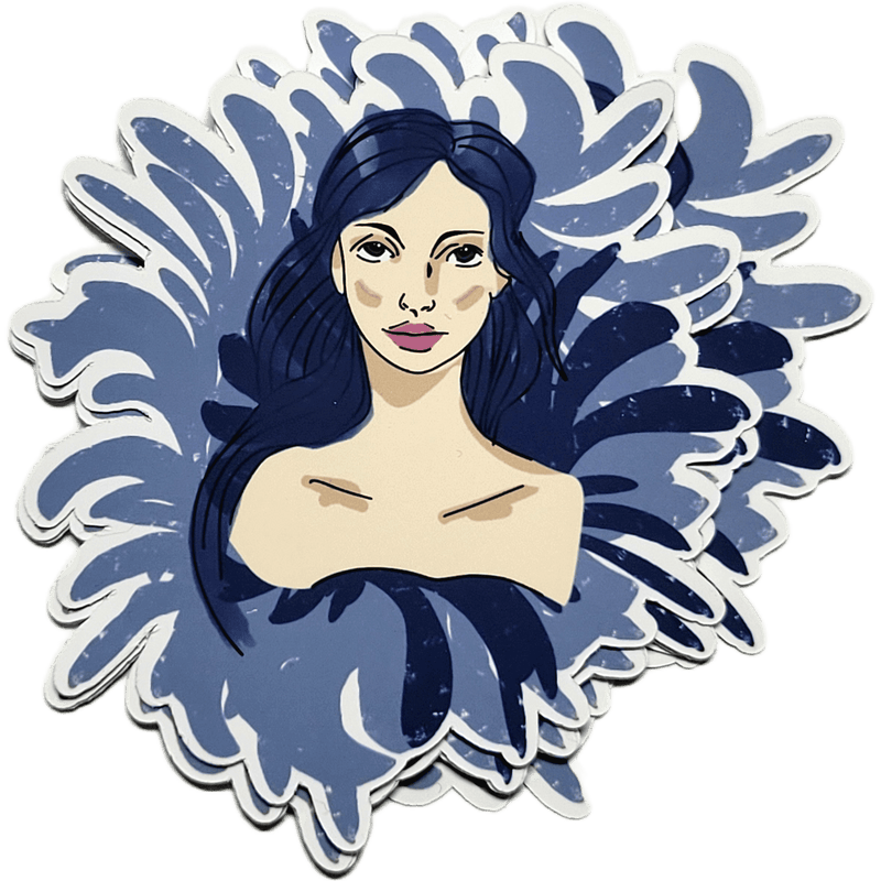Lady in the Water - Sticker