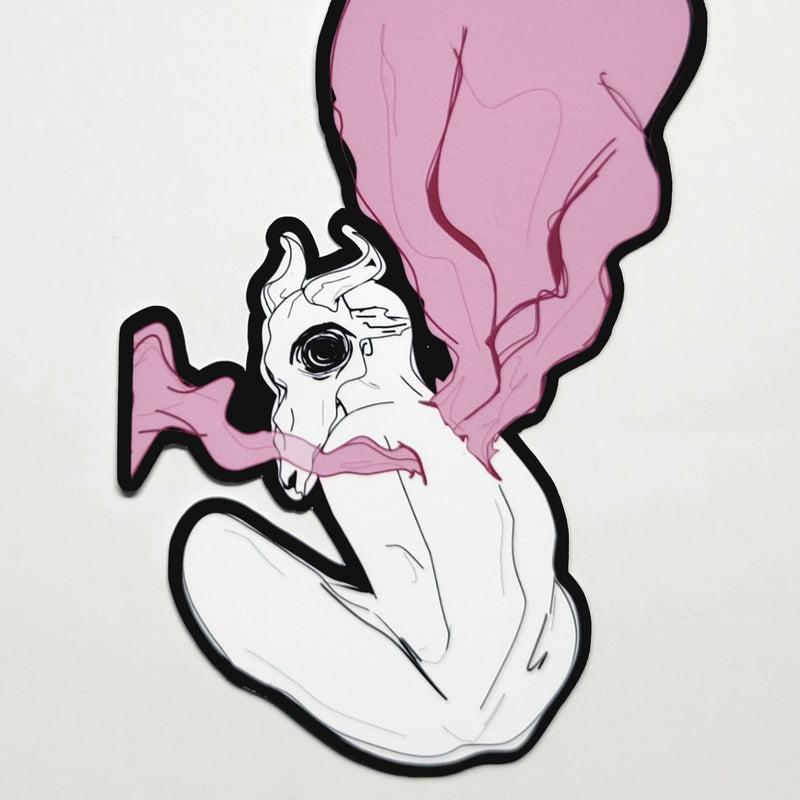 Go Away - Sticker