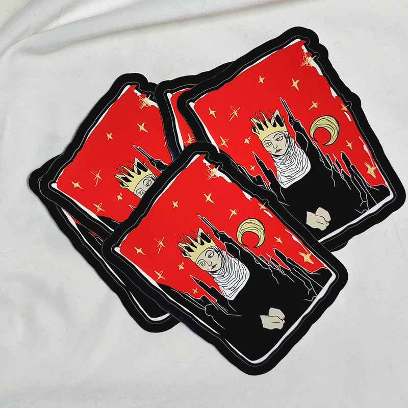 Cat Queen Sticker