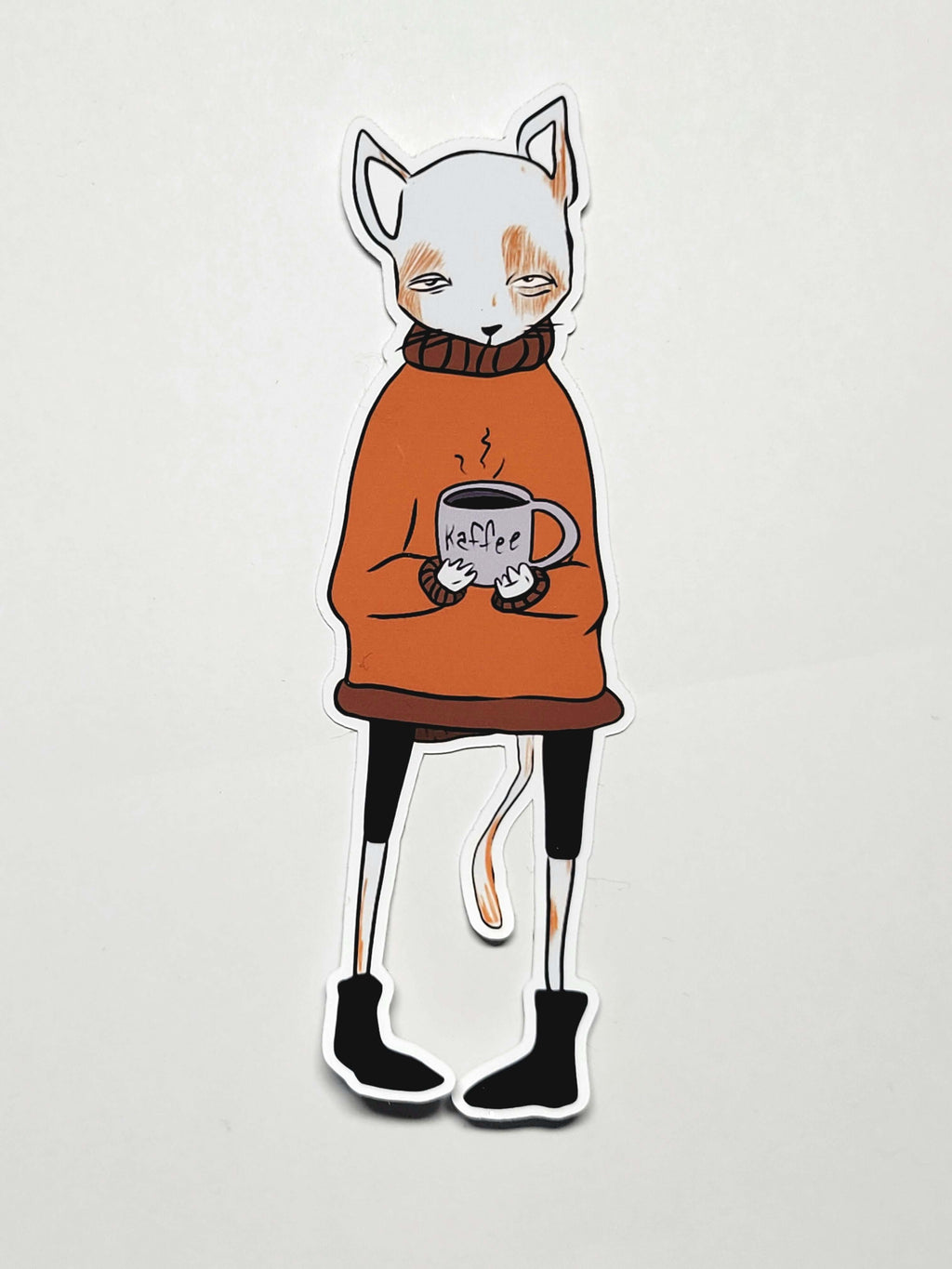 Coffee Cat - Sticker