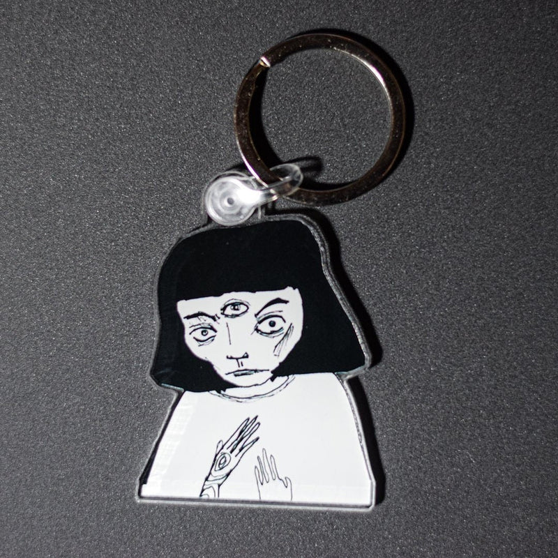 Strange Girl - Keychain